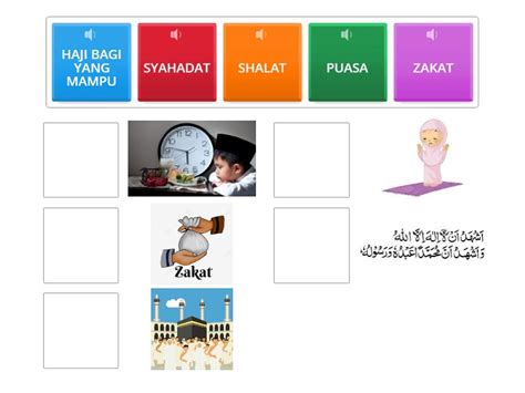 Rukun Islam Match Up