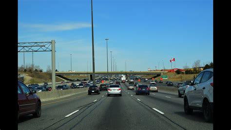 Highway 401 Through Toronto Worlds Busiest Freeway Youtube