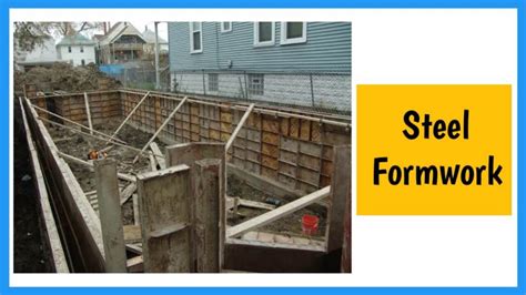 What Is Formwork In Construction Types Of Formwork Used