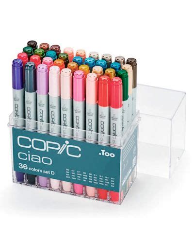 Комплект маркери Too Copic Ciao Set D 36 цвята Ozone bg