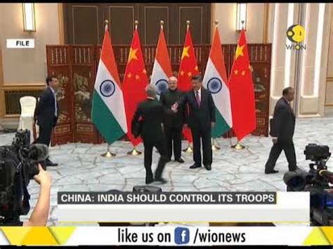 China India Should Control Its Troops YouTube