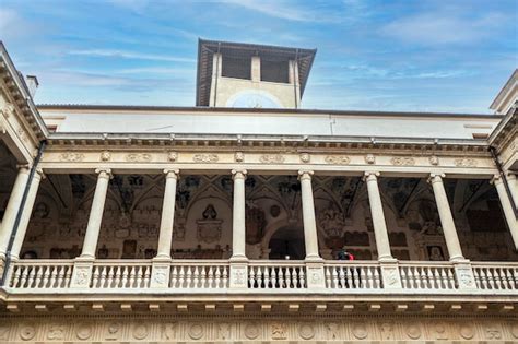 Premium Photo | The beautiful facade of the university of padua