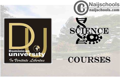 Dominican University Ibadan Courses for Science Students - NAIJSCHOOLS