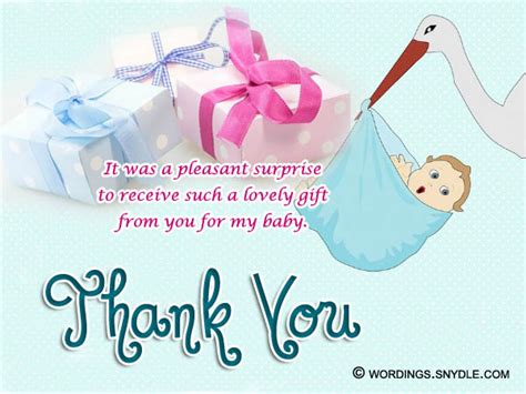 70 Baby Shower Thank You Messages And Wording Wishesmsg 40 Off