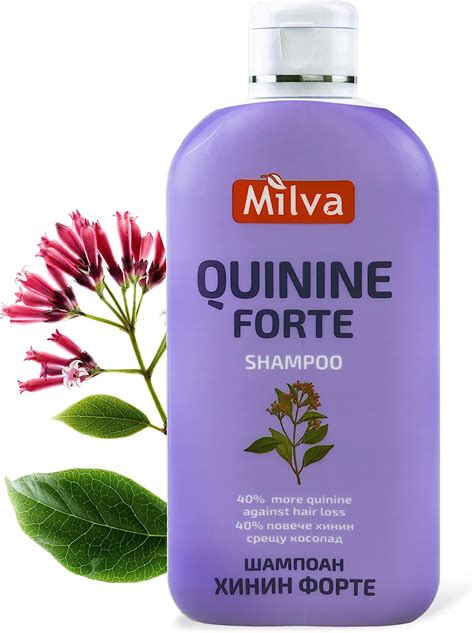 Milva Quinine Forte Hair Growth Shampoo Anti Hair Loss Treatment For Women And Men Nourish