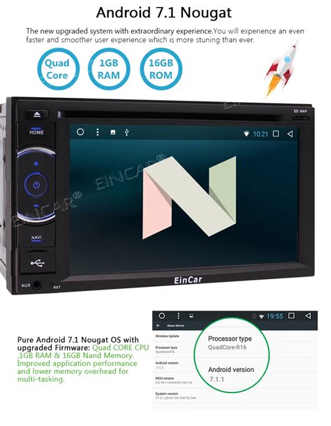 Android Car Stereo Dvd Player Gps Navigation Autoradio Head Unit