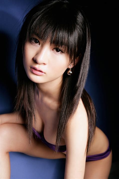 Beautifull Photos Mayu Mitsui 三井麻由 Sexy in purple bikini