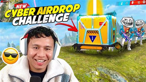 New Cyber Airdrop Only Challenge In Solo Vs Squad Tonde Gamer Free