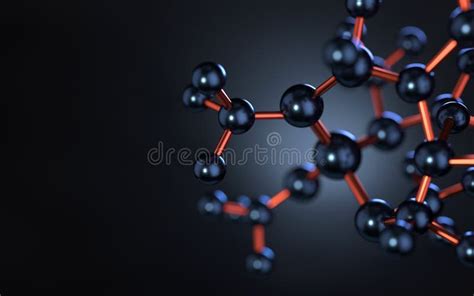 Modelo De La Mol Cula Concepto De La Ciencia 3d Representaci N Imagen