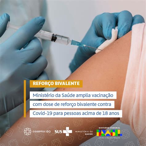 Ministério da Saúde amplia vacinação dose de reforço bivalente