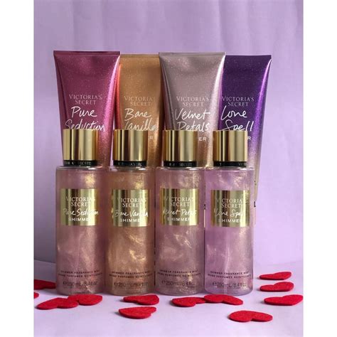 Kit Shimmer Victoria S Secret Kit Creme Hidratante Ml Body Splash