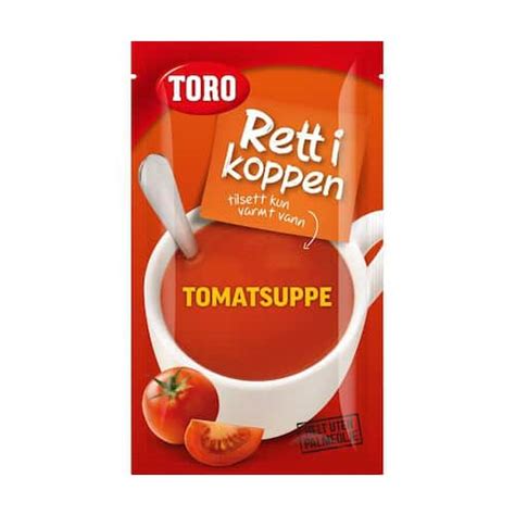 Tomatsuppe Toro Rett I Koppen Lyreco