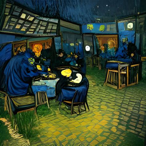 The Night Café - Vincent van Gogh : r/nightcafe