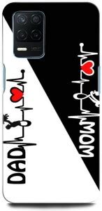 GRAFIQE Back Cover For Realme 8 5G RMX3241 MOTHER LOVE FATHER LOVE