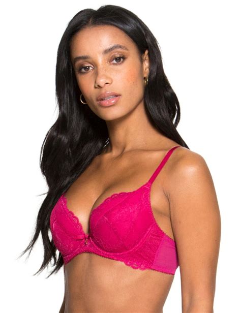 Gossard Superboost Lace Padded Plunge Bra Belle Lingerie