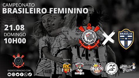 21 08 2022 Brasileirão Feminino Corinthians x Real Brasília DF