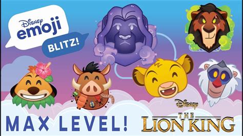 lion king emojis disney emoji blitz youtube