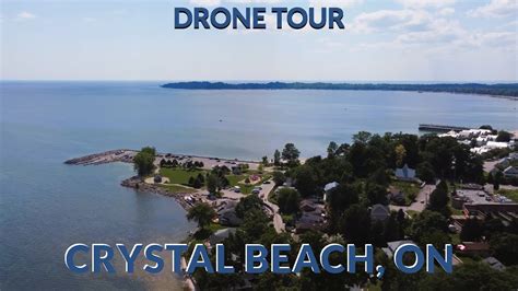 🌊 Stunning Aerial Views Of Crystal Beach Ontario 4k Drone Footage 🌅 Youtube