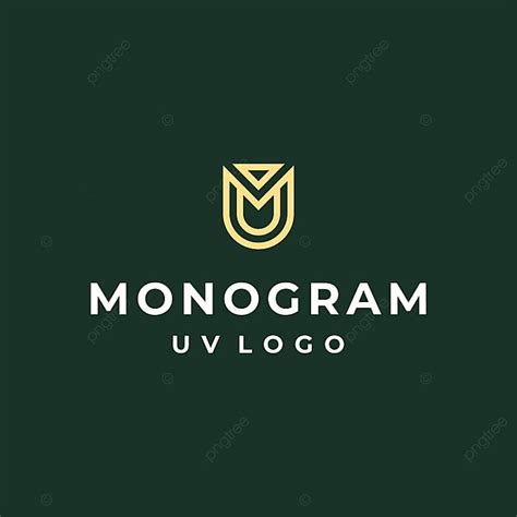 Uv Logo Vector PNG Images Letter Uv Logo Vector Modern Simple