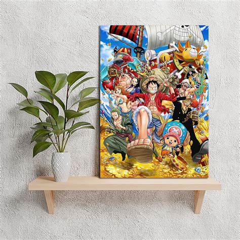 Anime One Piece Poster HD Print on Canvas - Straw Australia | Ubuy