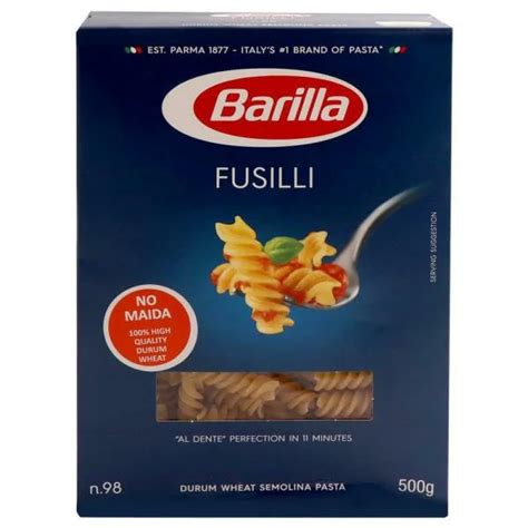 Barilla Fusilli Pasta G Jiomart