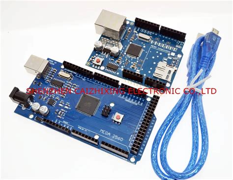 Suq Ethernet W Placa De Expans O Rede Sd Cart O Escudo Para Arduino