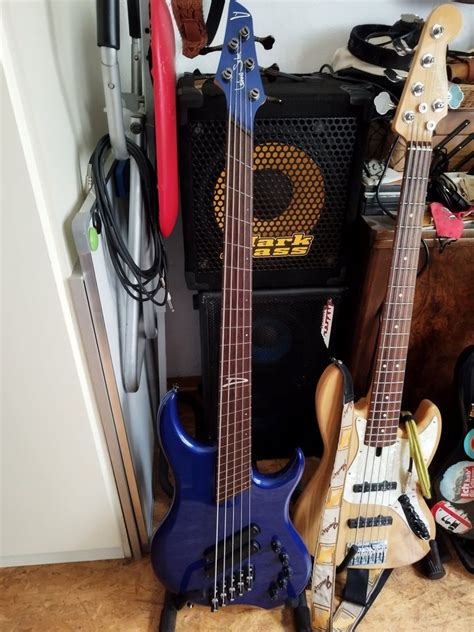 Dingwall Leland Sklar Signature Bass Blueberry Bassicde