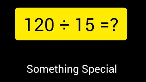 120 Dividido Por 15 - 120 Divided by 15 || 120 ÷ 15 ||How do you divide 120 by 15 step by ...
