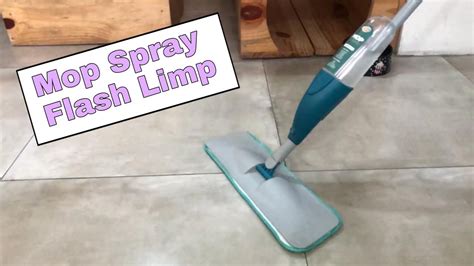 Mop Spray Fit Flash Limp Resenha YouTube