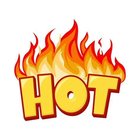 Hot Fire Illustration Vector Art At Vecteezy