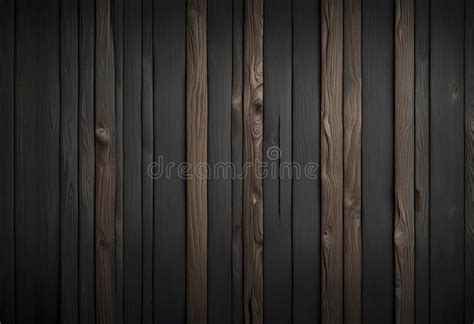 Black Wall Wood Texture Background Stock Illustration - Illustration of ...