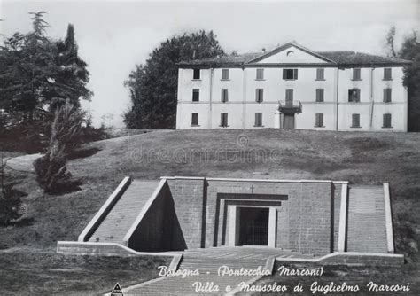 Villa And Mausoleum Of Guglielmo Marconi In Bologna Editorial Photo