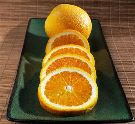 Valencia Oranges - Prepared Food Photos, Inc.