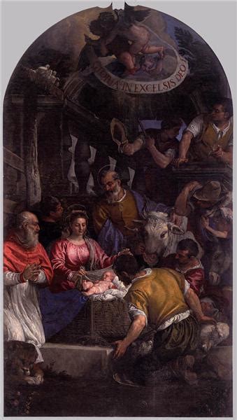 Adoration Of The Shepherds Paolo Veronese Wikiart Org