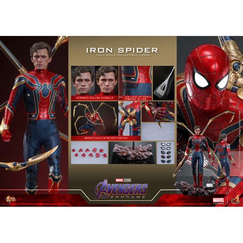 Hot Toys Marvel Avengers Endgame Iron Spider Mms Figurine