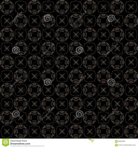 Seamless Texture With 3d Rendering Abstract Fractal Brown Pattern Stock