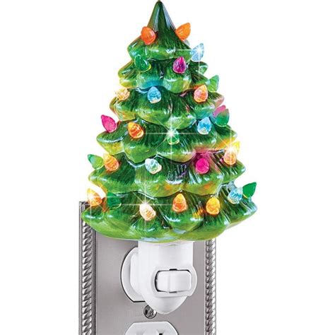ceramic xmas tree lights 12