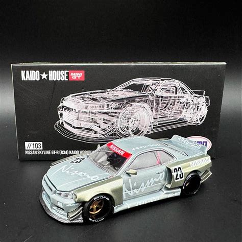 Chase Miniatura Kaido House X Mini Gt Skyline Gt R R