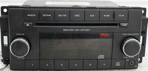 Oem Auto Sound 2012 2015 Factory Radio Dodge Caravan Town Country