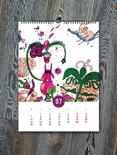 Календарь 2014 on Behance
