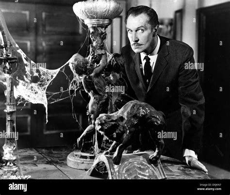 House On Haunted Hill Us1958 Vincent Price Stock Photo Alamy