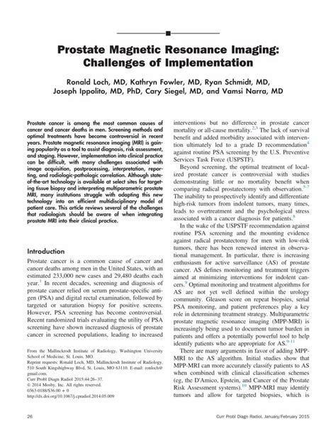 PDF Prostate Magnetic Resonance Imaging DOKUMEN TIPS