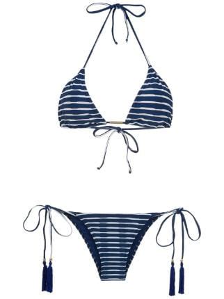 Brigitte Tati Tanga Julia Triangle Bikini Set Farfetch