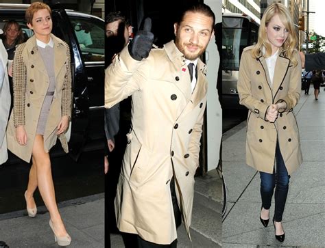 Male Celebrities Wearing Burberry Trench Coat Tradingbasis