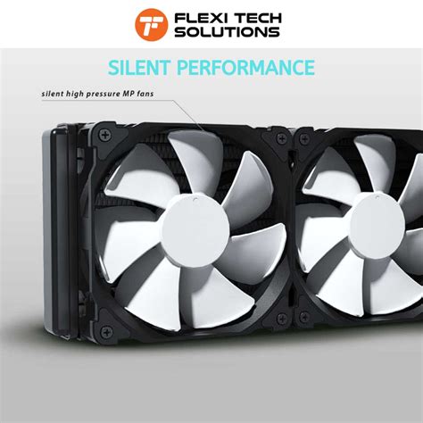 Phanteks Glacier One Mph D Rgb White Aio Liquid Cooler Flexi Tech