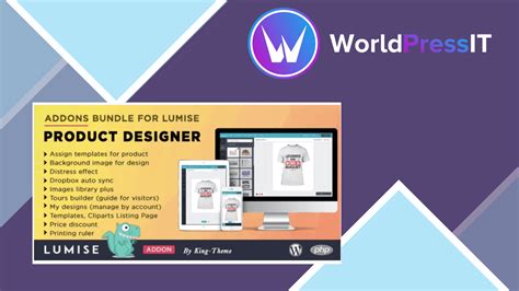 Addons Bundle for Lumise Product Designer - WorldPress IT