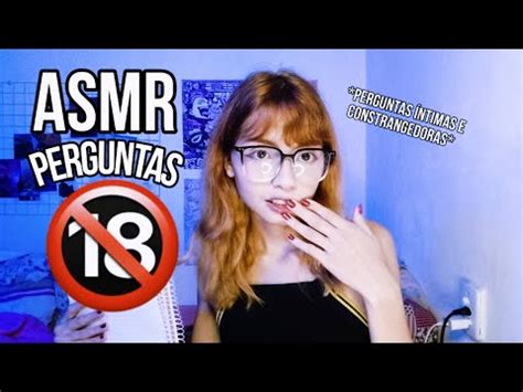 Asmr Te Fazendo Perguntas Ntimas E Desconfort Veis