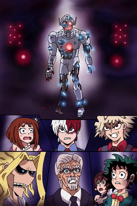 Mha Aou Ultron Awakens By Edcom On Deviantart Anime Crossover