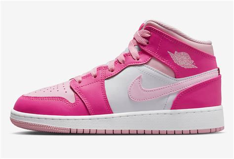 Air Jordan 1 Mid GS Medium Soft Pink FD8780-116 | SBD