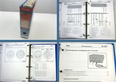 Werkstatthandbuch Vw Polo N Stromlaufpl Ne Elektrik